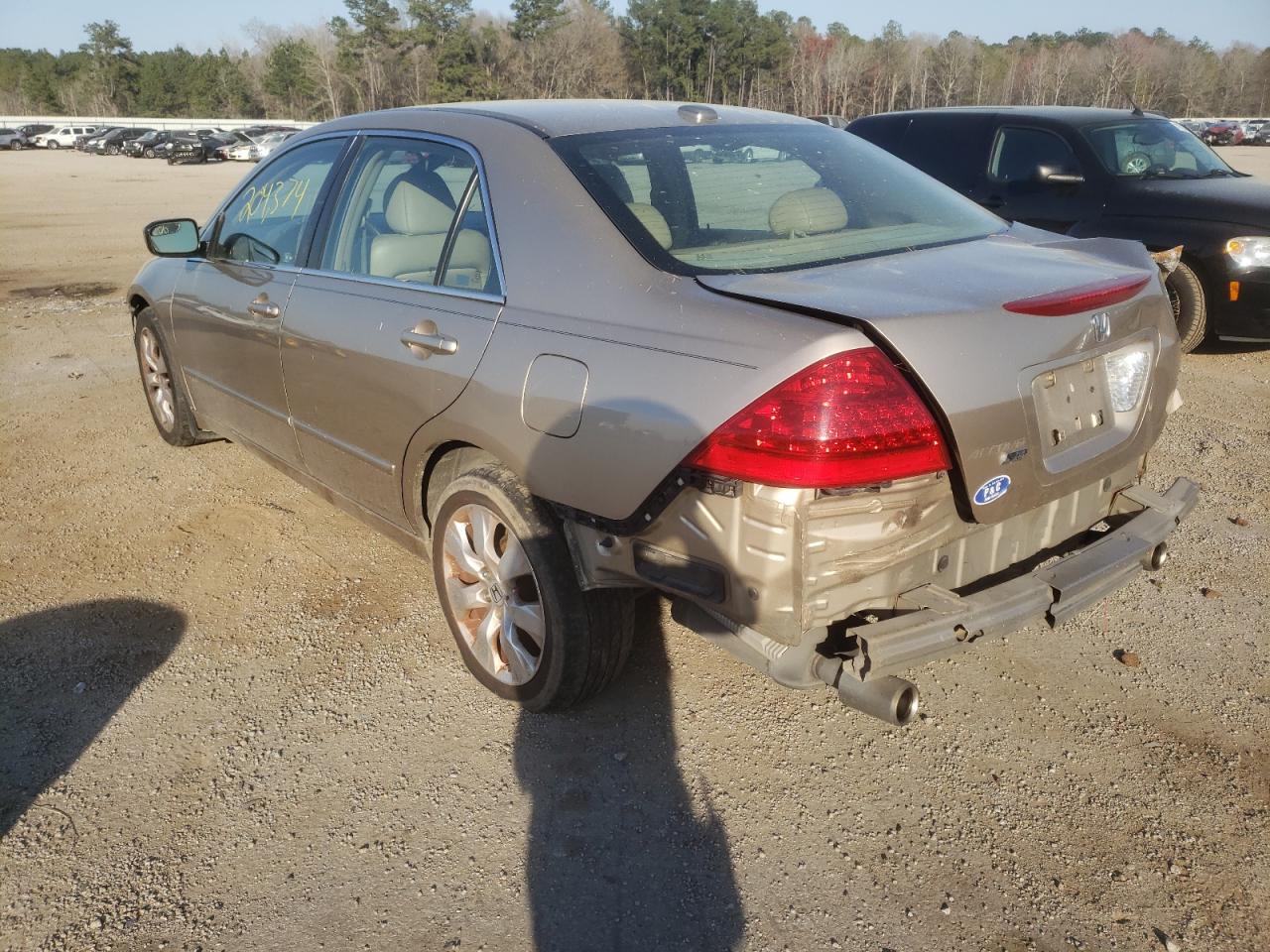 Photo 3 from auction – 2007 HONDA ACCORD EX with VIN 1HGCM66507A078436