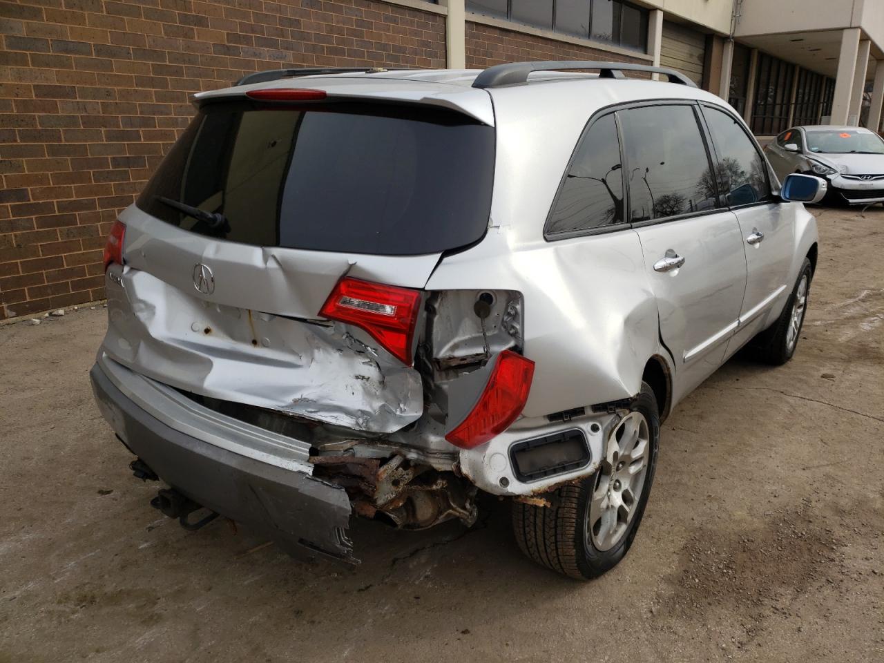 Photo 4 from auction – 2007 ACURA MDX TECHNO with VIN 2HNYD28347H504004