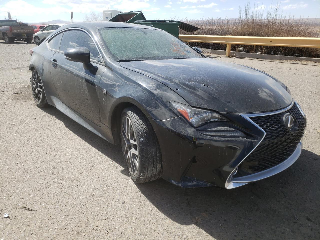 LEXUS RC 350 2015 with VIN JTHHE5BC5F5000272 - Photo from auction