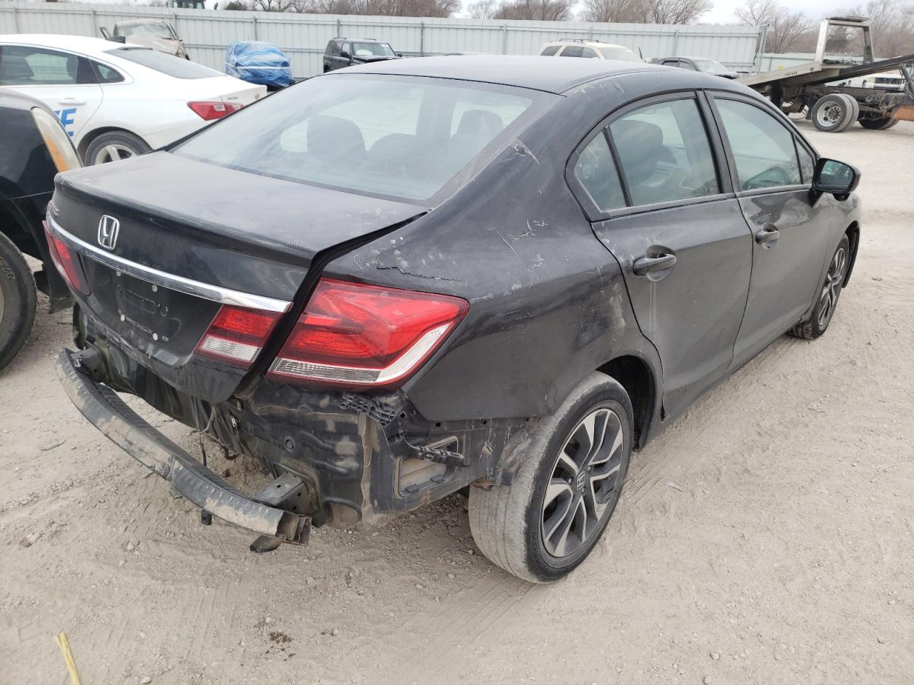 Photo 4 from auction – 2015 HONDA CIVIC EX with VIN 2HGFB2F83FH511432