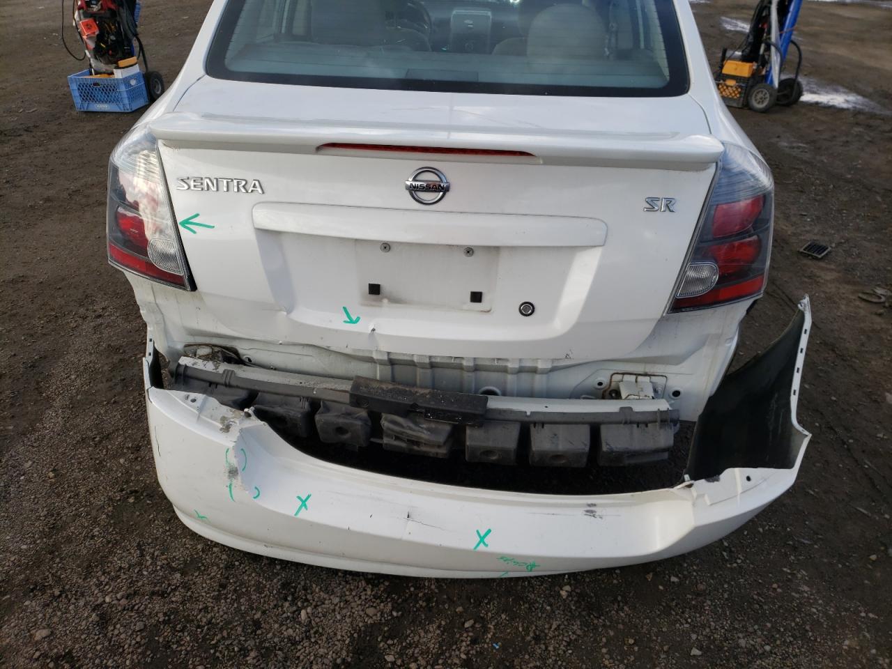 Photo 9 from auction – 2011 NISSAN SENTRA SR with VIN 3N1AB6AP3BL676609