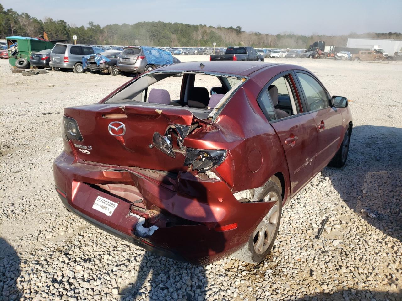 Photo 4 from auction – 2009 MAZDA 3 I with VIN JM1BK32F591187412