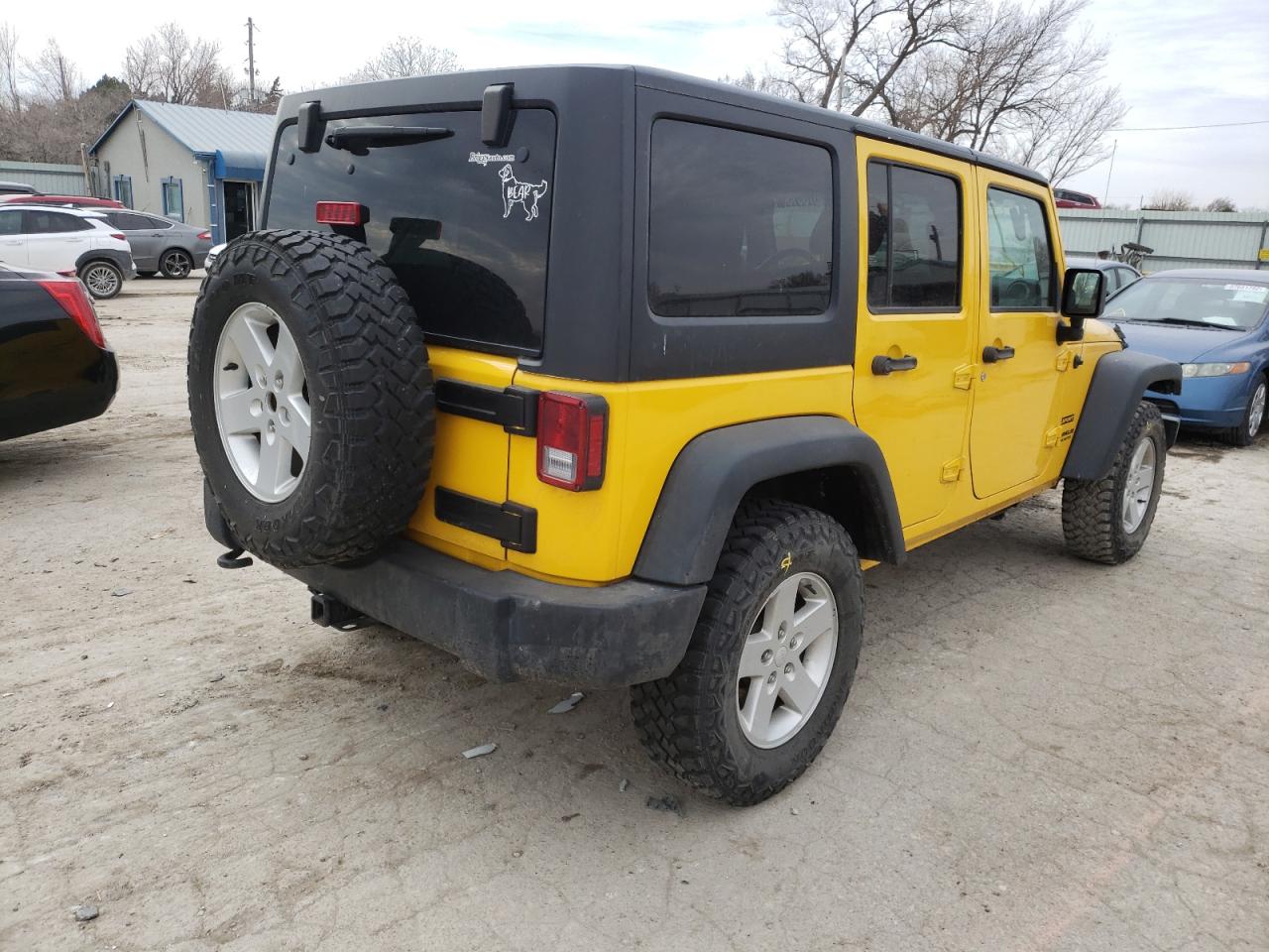 Photo 4 from auction – 2015 JEEP WRANGLER U with VIN 1C4BJWDG5FL698712