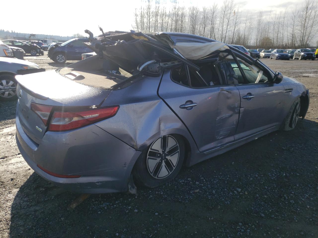 Photo 4 from auction – 2012 KIA OPTIMA HYB with VIN KNAGM4AD6C5023380