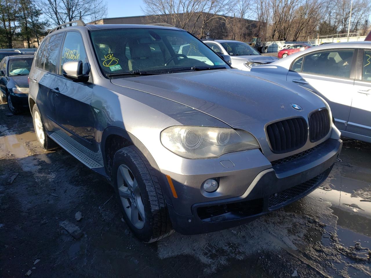 BMW X5 3.0I 2007 with VIN 4USFE43567LY77721 - Photo from auction