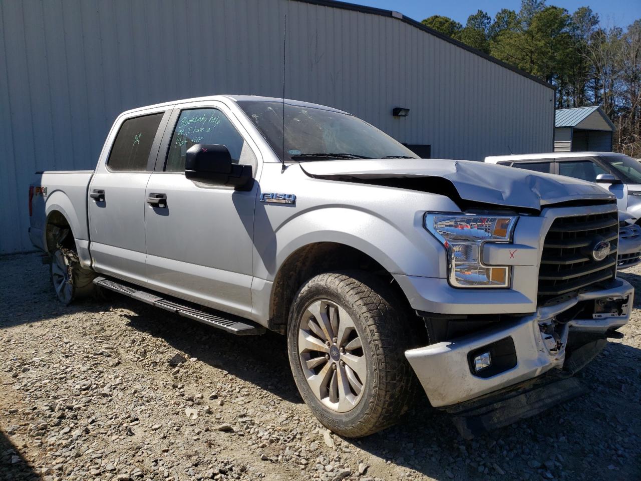 FORD F150 SUPER 2017 with VIN 1FTEW1EF4HKE43226 - Photo from auction