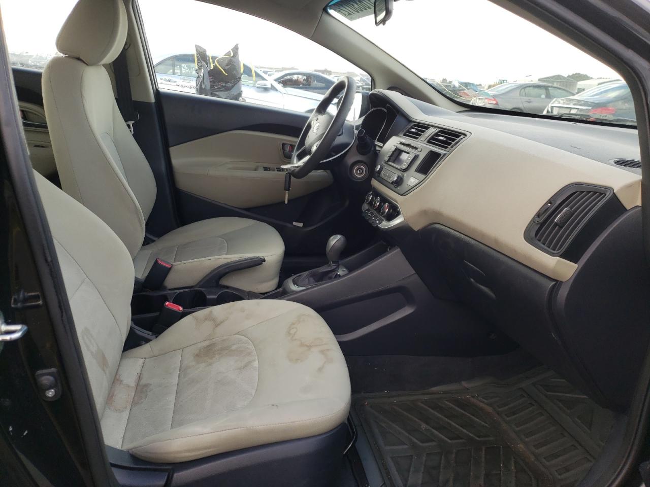 Photo 5 from auction – 2013 KIA RIO LX with VIN KNADM4A34D6284206