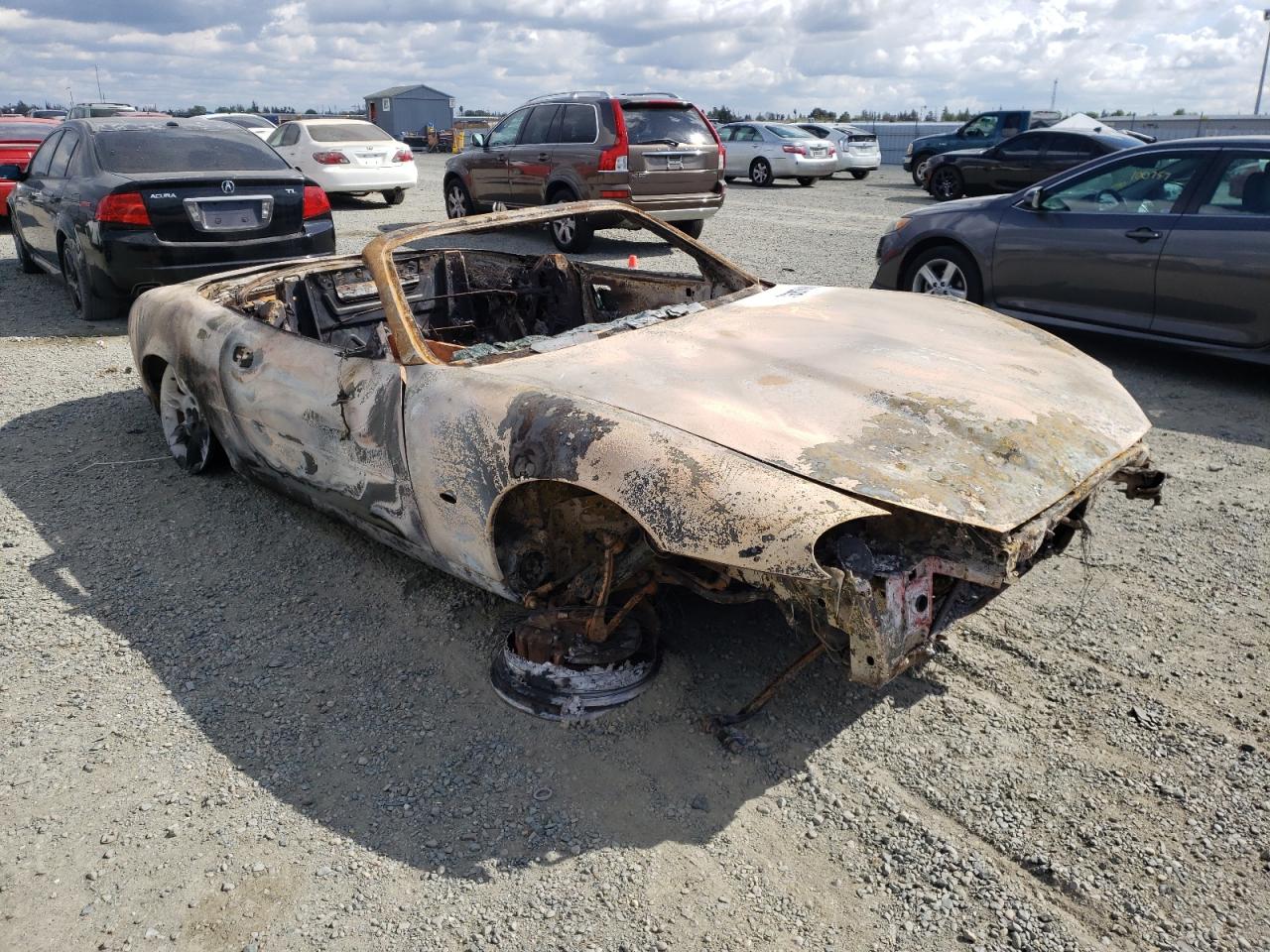 JAGUAR XK8 2000 with VIN SAJJA42C4YNA06192 - Photo from auction