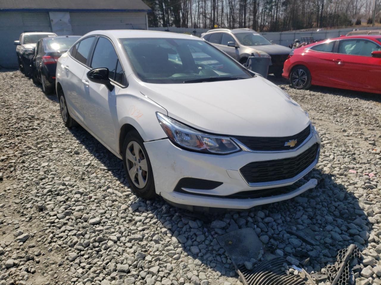 CHEVROLET CRUZE LS 2018 with VIN 1G1BC5SM8J7129487 - Photo from auction