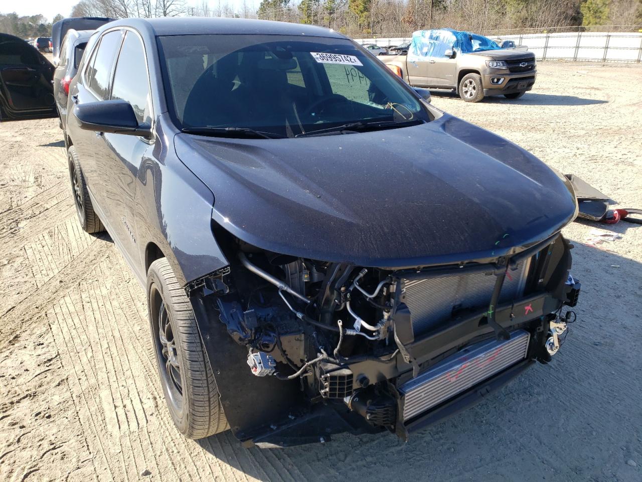 CHEVROLET EQUINOX LT 2020 with VIN 3GNAXJEV8LS711363 - Photo from auction