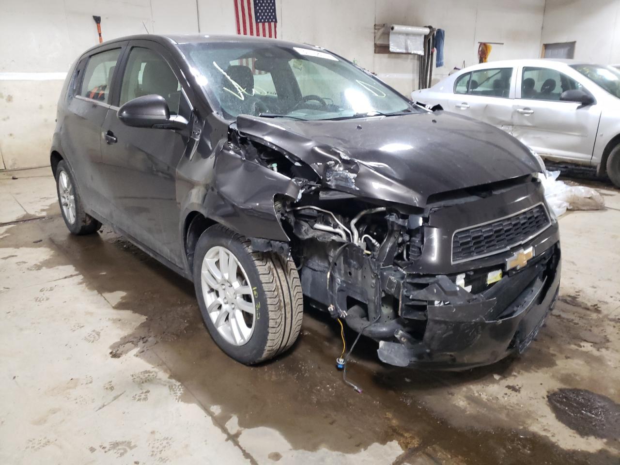 CHEVROLET SONIC LT 2015 with VIN 1G1JC6SB2F4142759 - Photo from auction