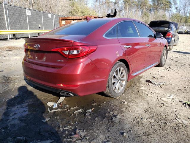 Photo 4 from auction – 2016 HYUNDAI SONATA SPO with VIN 5NPE34AF9GH344060