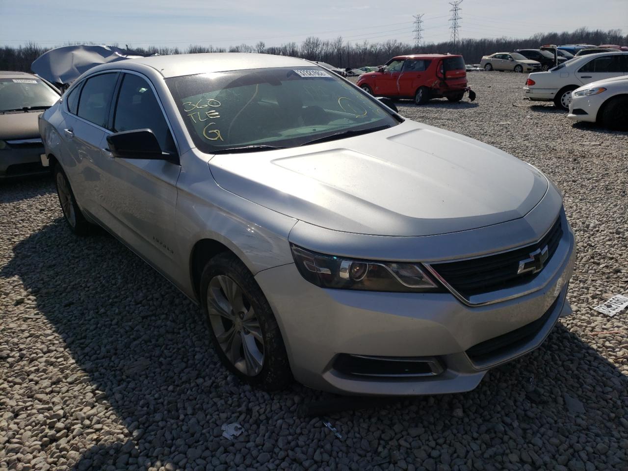 CHEVROLET IMPALA LS 2015 with VIN 2G11X5SL5F9161634 - Photo from auction