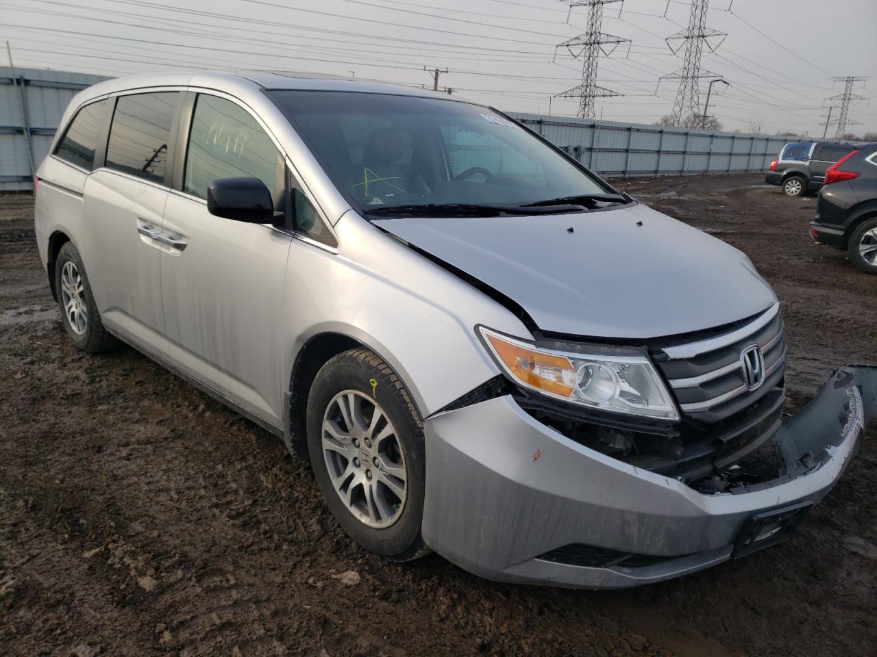 HONDA ODYSSEY EX 2012 with VIN 5FNRL5H64CB050281 - Photo from auction