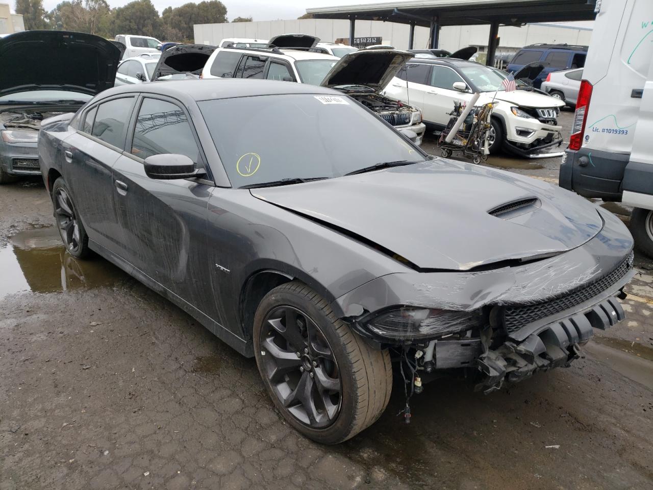 DODGE CHARGER R/ 2019 with VIN 2C3CDXCT7KH630133 - Photo from auction