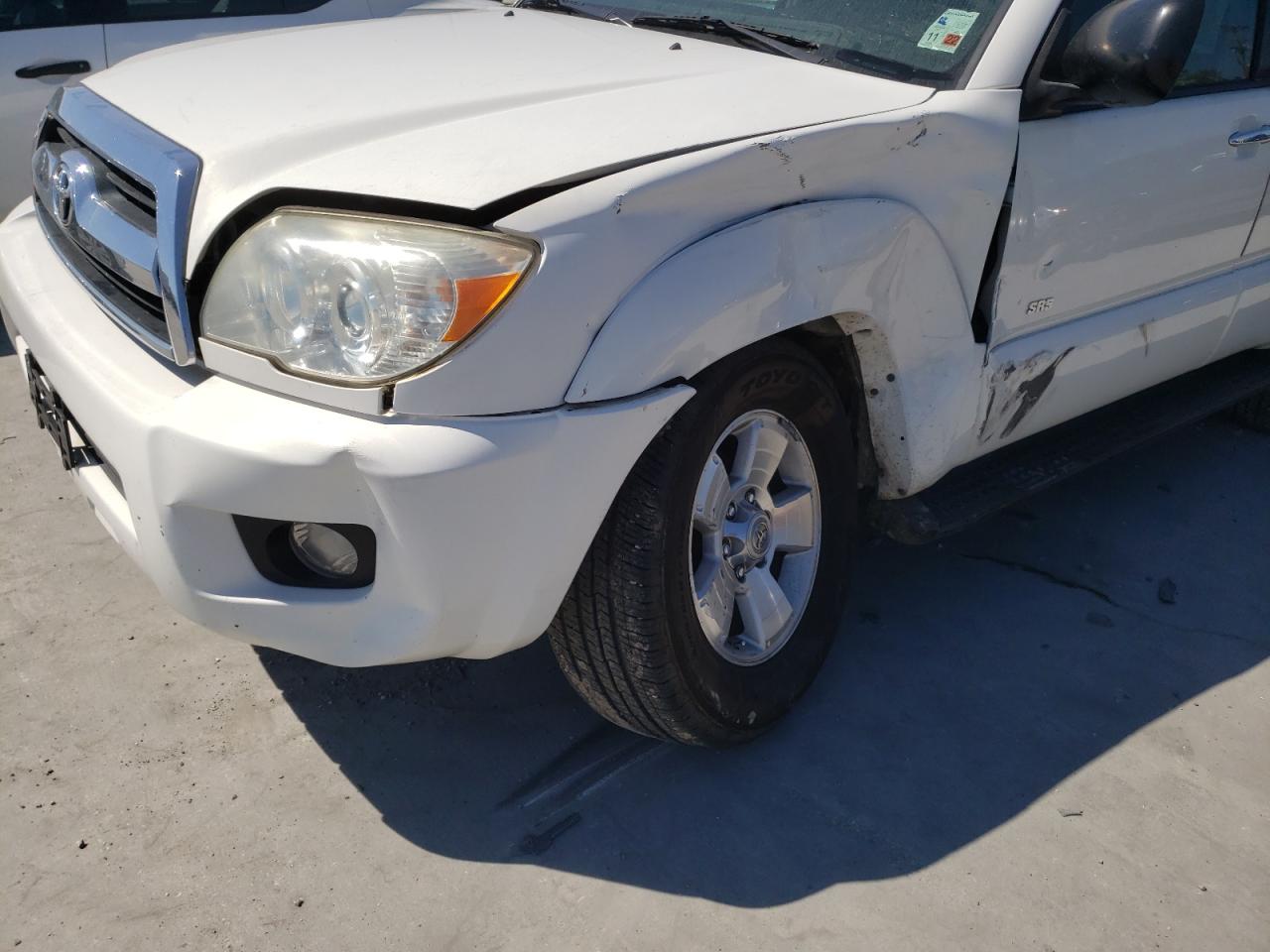 Photo 9 from auction – 2007 TOYOTA 4RUNNER SR with VIN JTEZU14R370086677