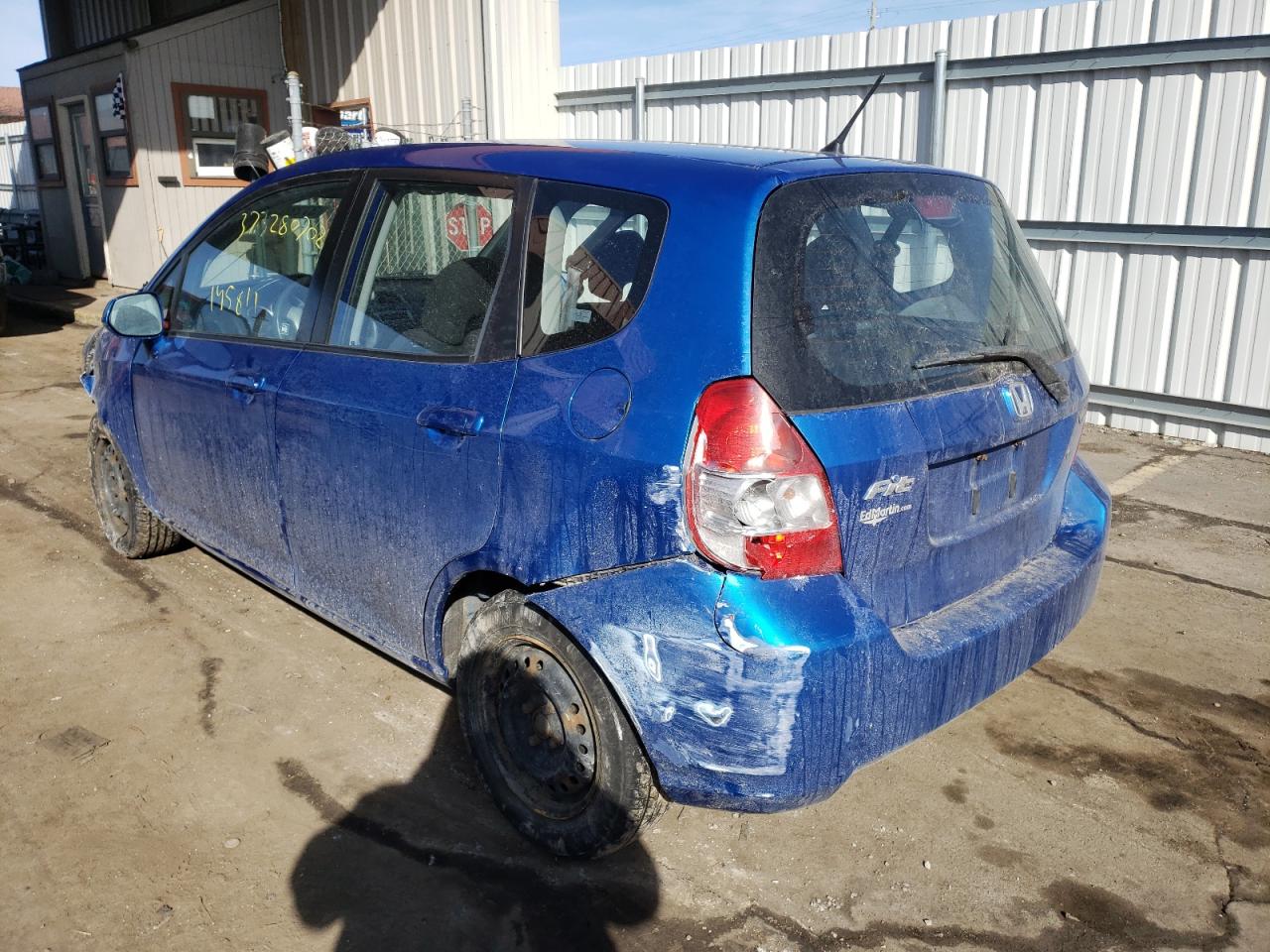 Photo 3 from auction – 2008 HONDA FIT with VIN JHMGD38468S059886