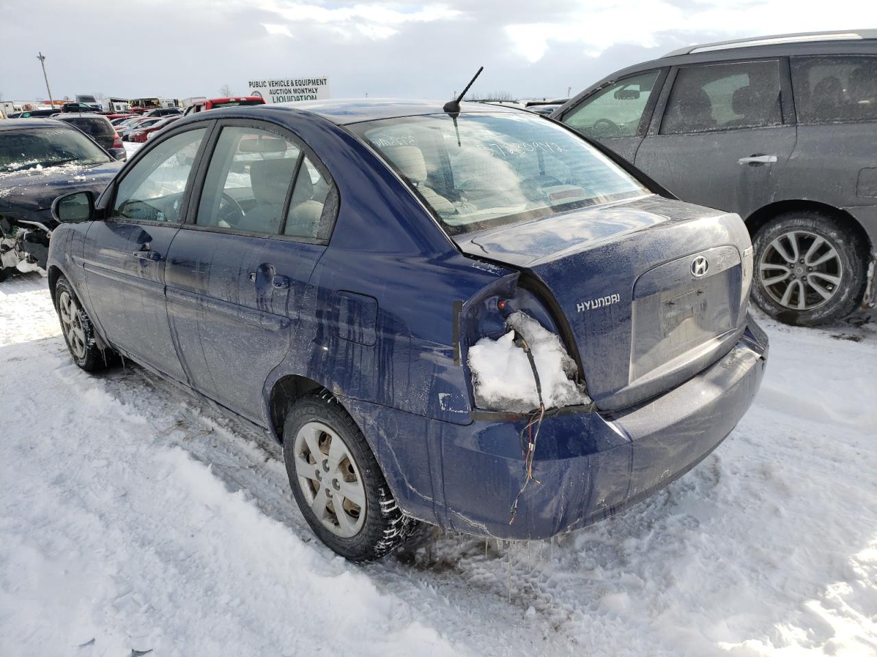 Photo 3 from auction – 2011 HYUNDAI ACCENT GLS with VIN KMHCN4BC7BU618274
