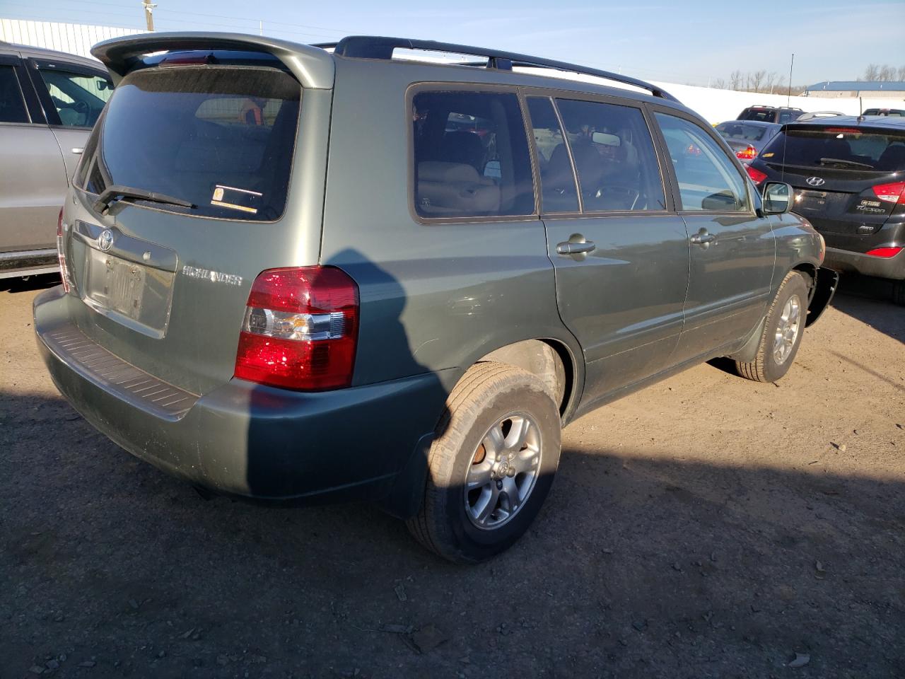 Photo 4 from auction – 2007 TOYOTA HIGHLANDER with VIN JTEHP21A270211191