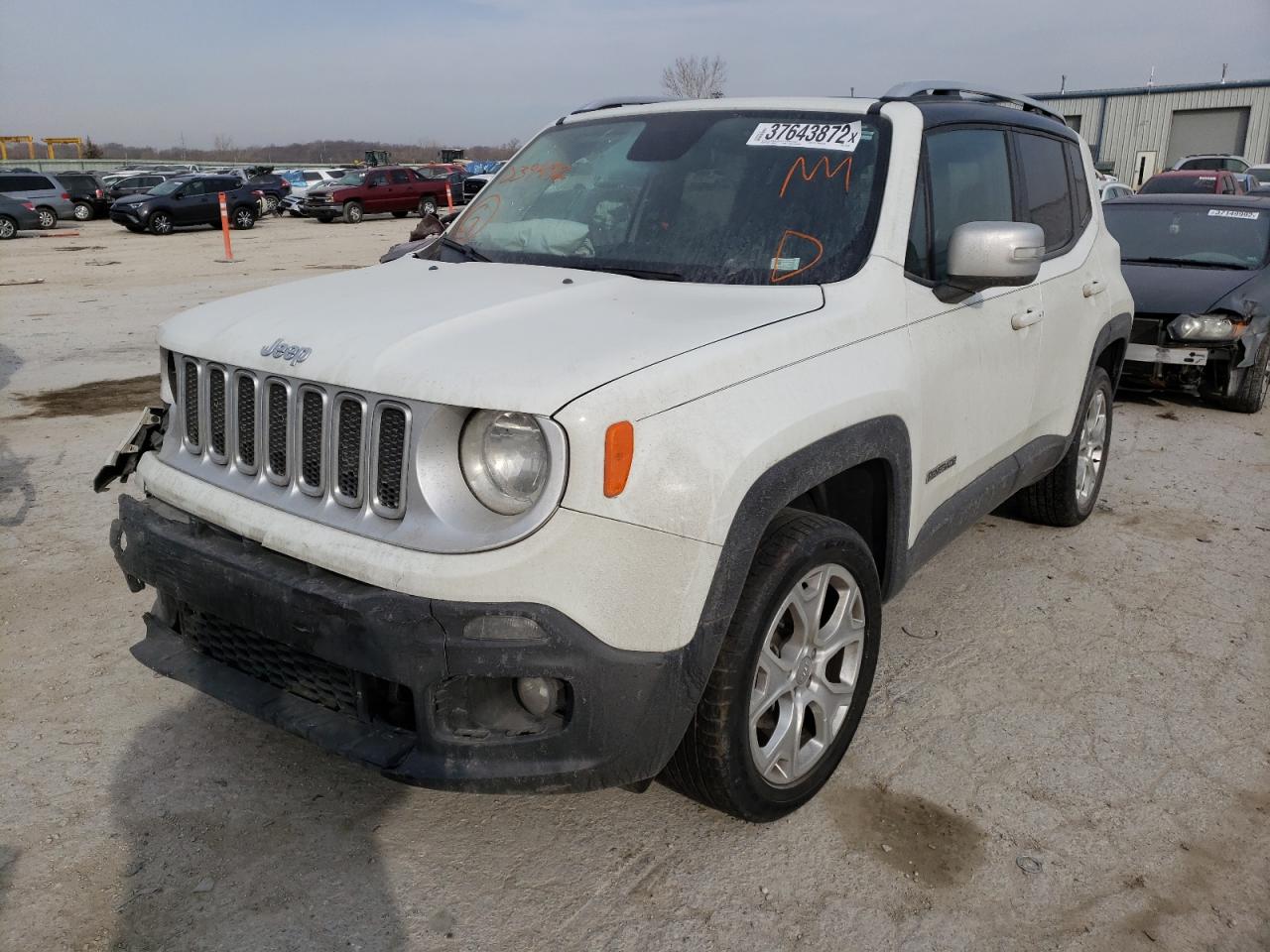 Photo 2 from auction – 2016 JEEP RENEGADE L with VIN ZACCJBDTXGPD39492