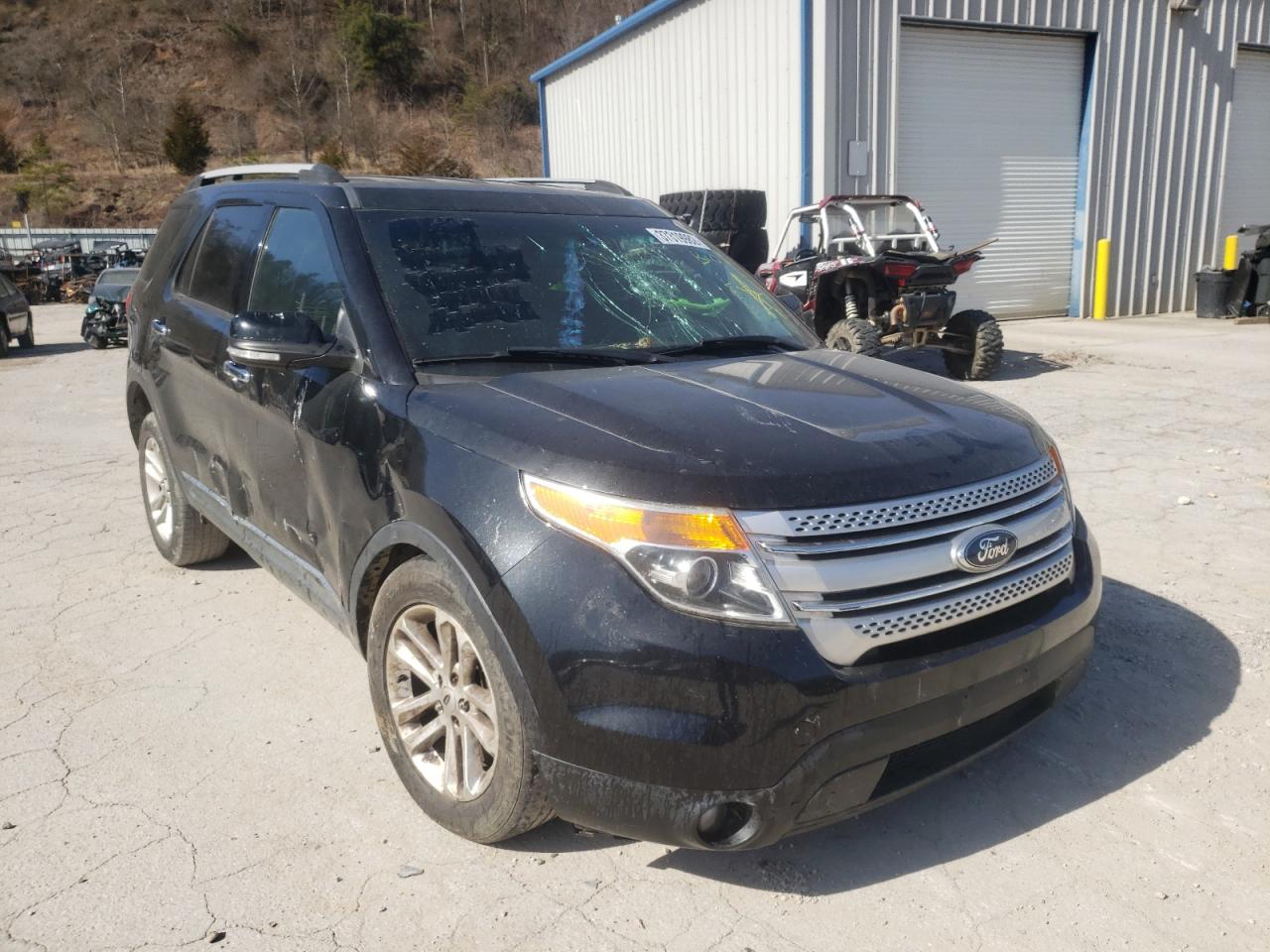 FORD EXPLORER X 2014 with VIN 1FM5K8D86EGB23553 - Photo from auction