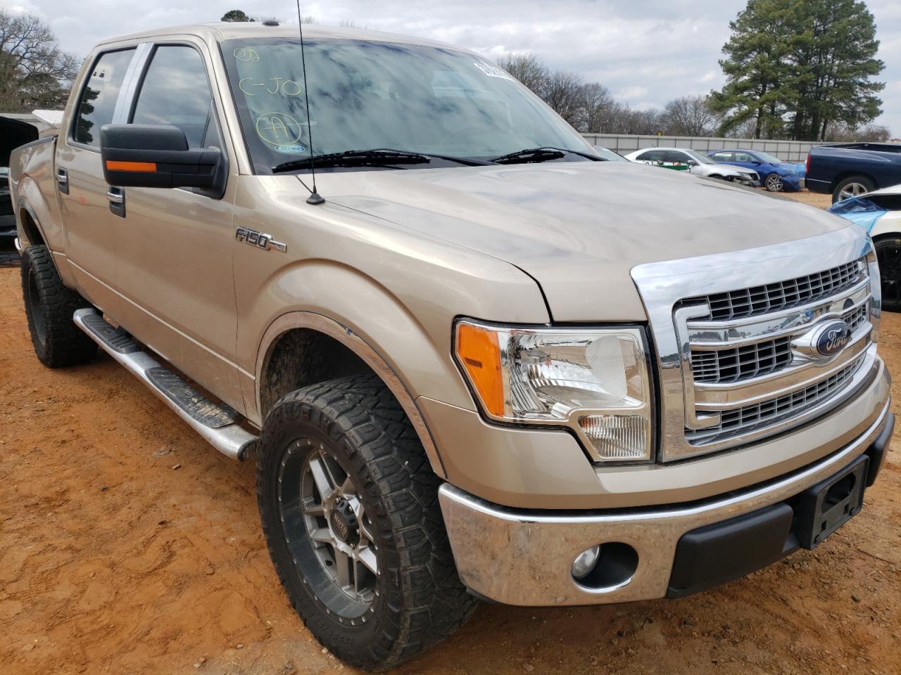 FORD F150 SUPER 2014 with VIN 1FTFW1CF3EKF55843 - Photo from auction