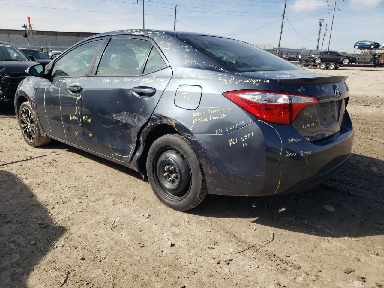 Photo 3 from auction – 2015 TOYOTA COROLLA L with VIN 2T1BURHE0FC346470