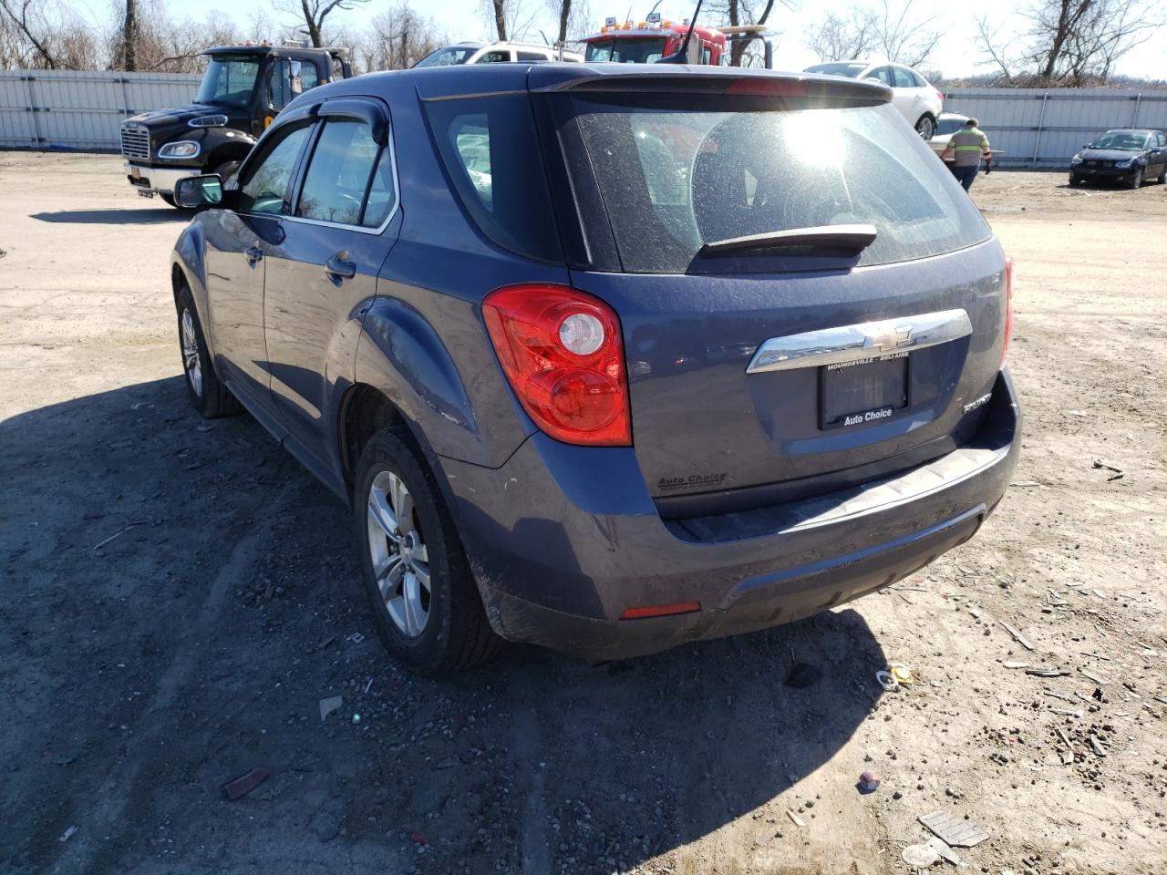 Photo 3 from auction – 2014 CHEVROLET EQUINOX LS with VIN 2GNALAEK7E6242950
