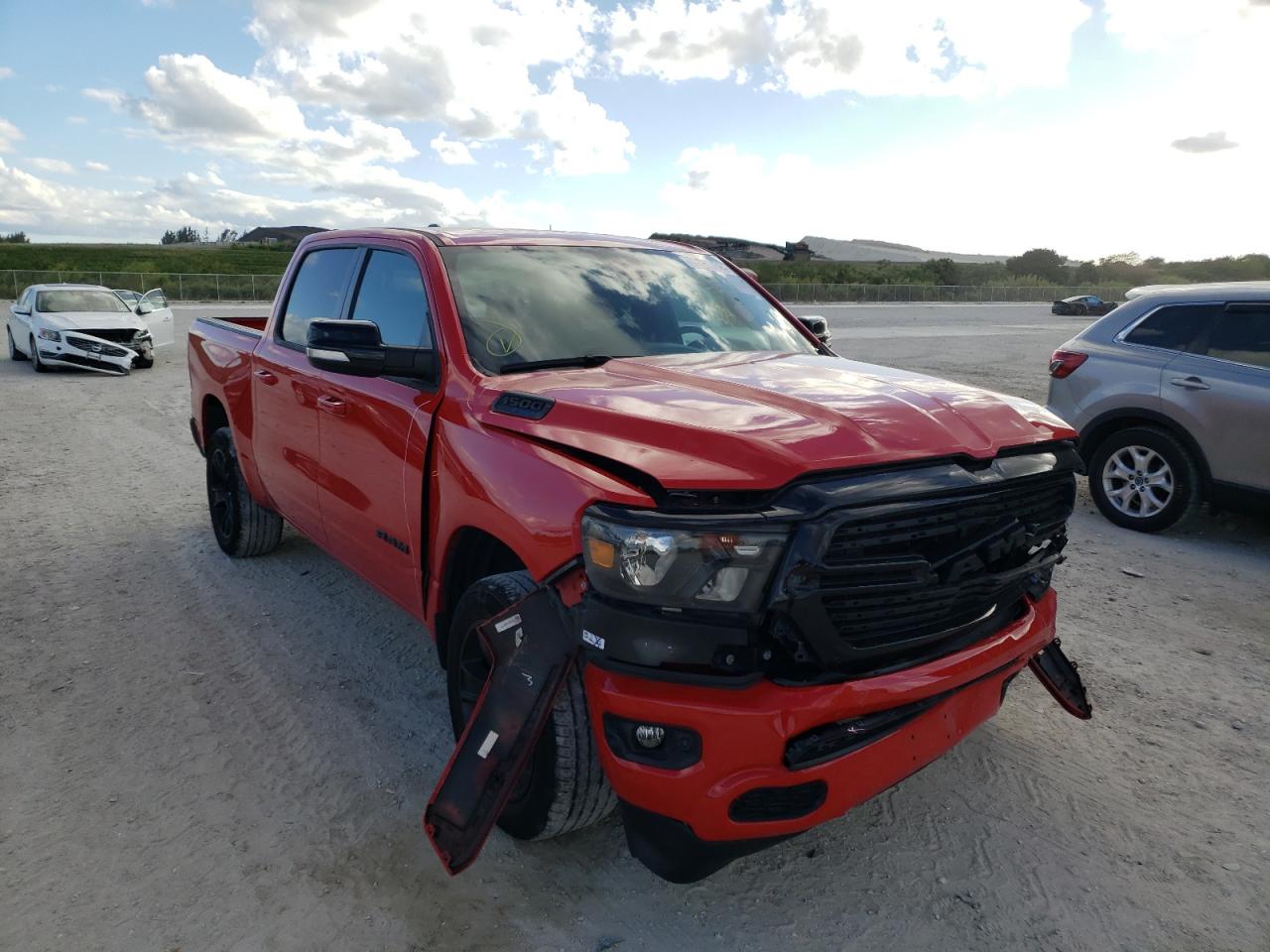 RAM 1500 BIG H 2021 مع رقم تعريف المركبة 1C6SRFFT2MN588261 - صورة من المزاد