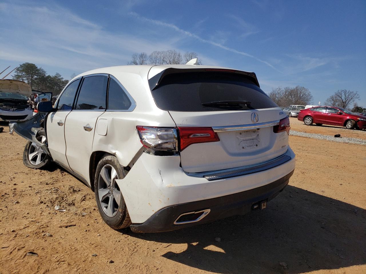 Photo 3 from auction – 2014 ACURA MDX with VIN 5FRYD4H26EB007921