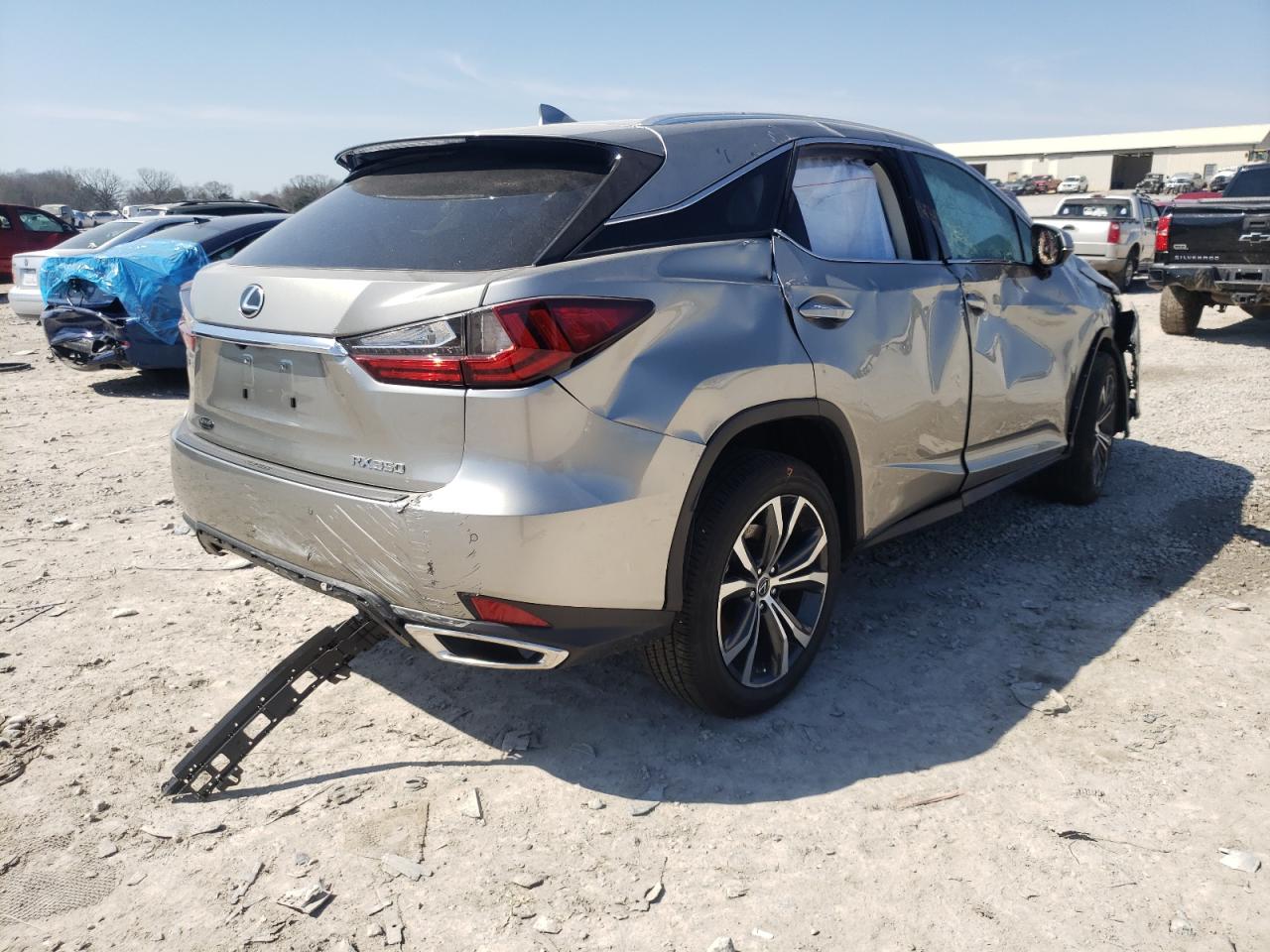 Photo 4 from auction – 2022 LEXUS RX 350 with VIN 2T2HZMAA3NC228669