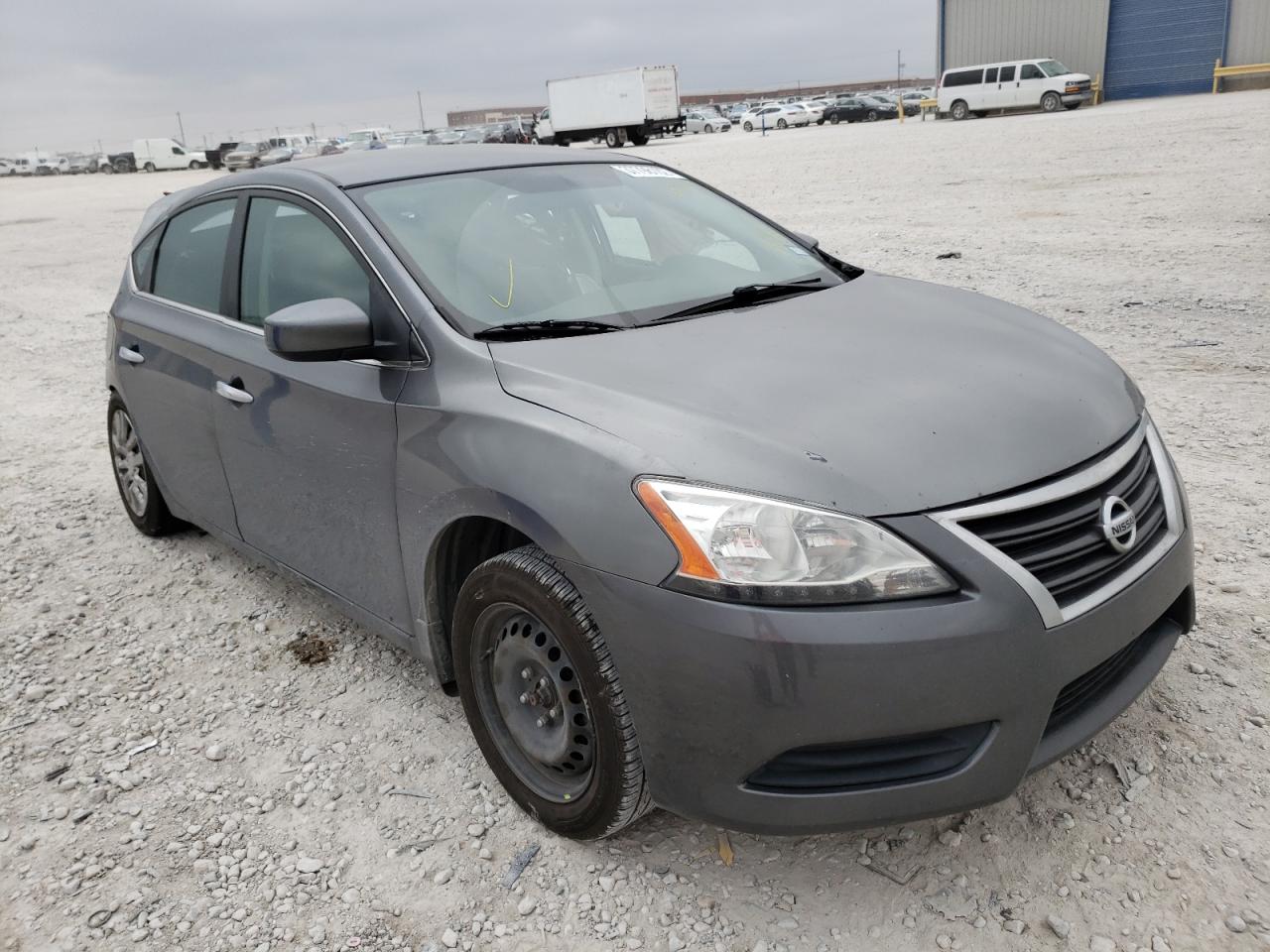 NISSAN SENTRA S 2015 with VIN 3N1AB7AP5FL693259 - Photo from auction