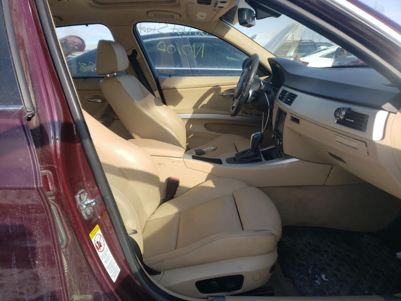 Photo 5 from auction – 2008 BMW 335 I with VIN WBAVB73588KY62489