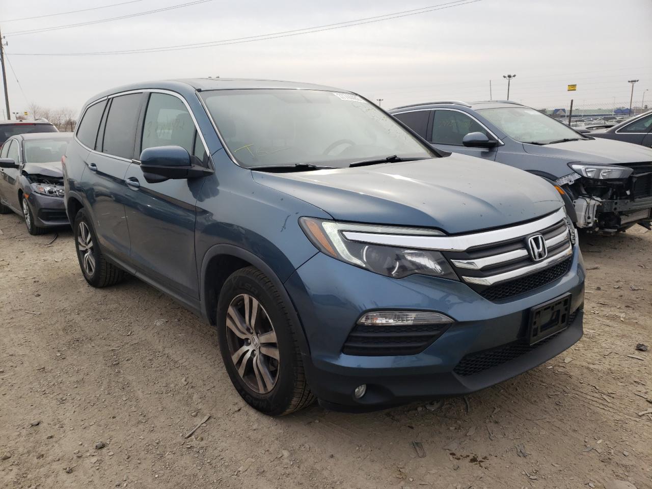 HONDA PILOT EXL 2016 with VIN 5FNYF6H51GB101905 - Photo from auction