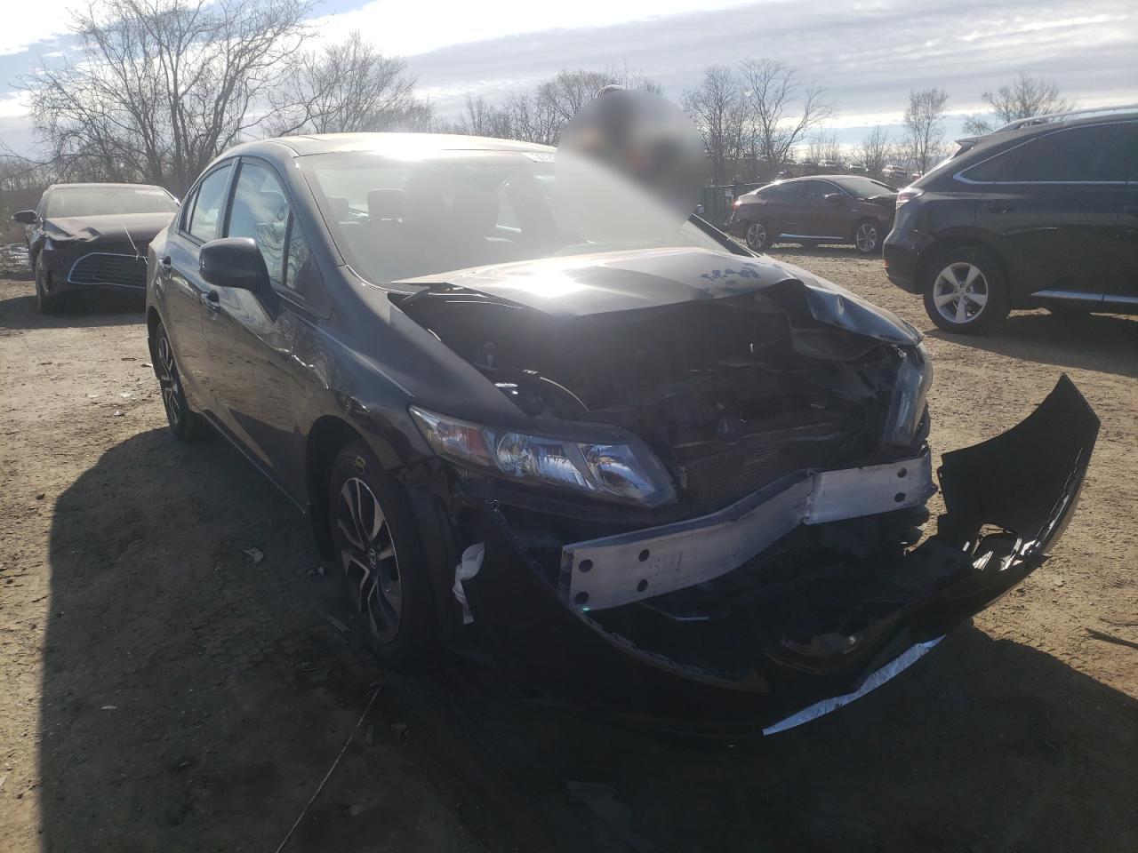 HONDA CIVIC EX 2013 with VIN 19XFB2F87DE279716 - Photo from auction
