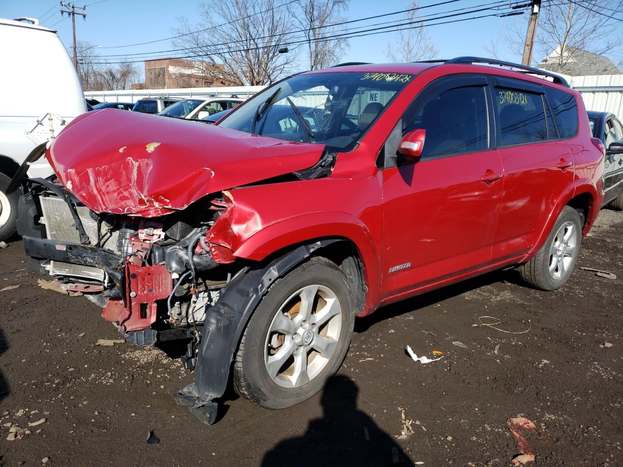 Photo 2 from auction – 2012 TOYOTA RAV4 LIMIT with VIN 2T3DF4DV8CW264502
