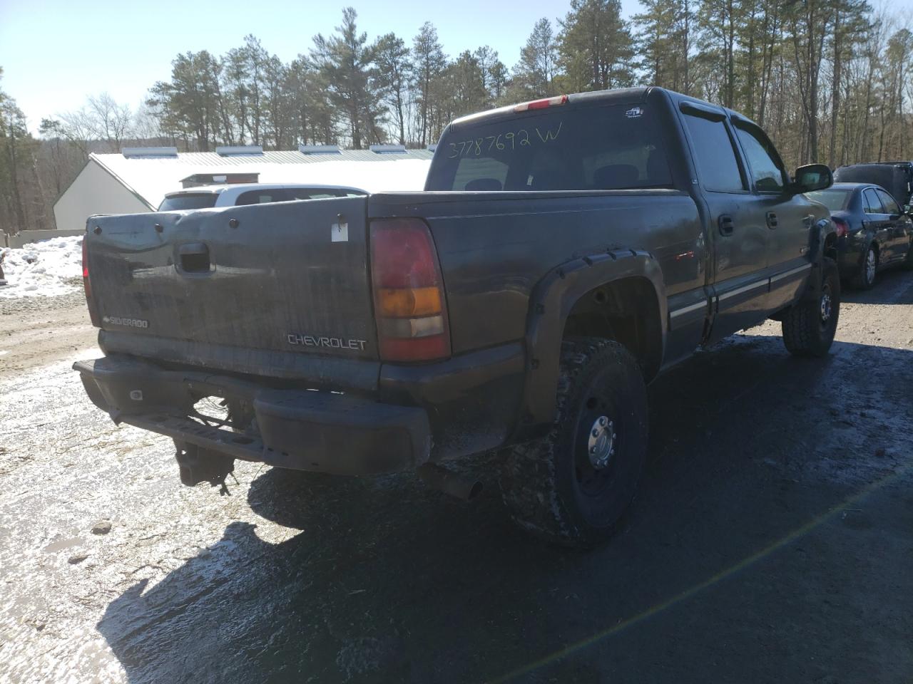 Photo 4 from auction – 2002 CHEVROLET SILVERADO with VIN 1GCGK13U02F143950