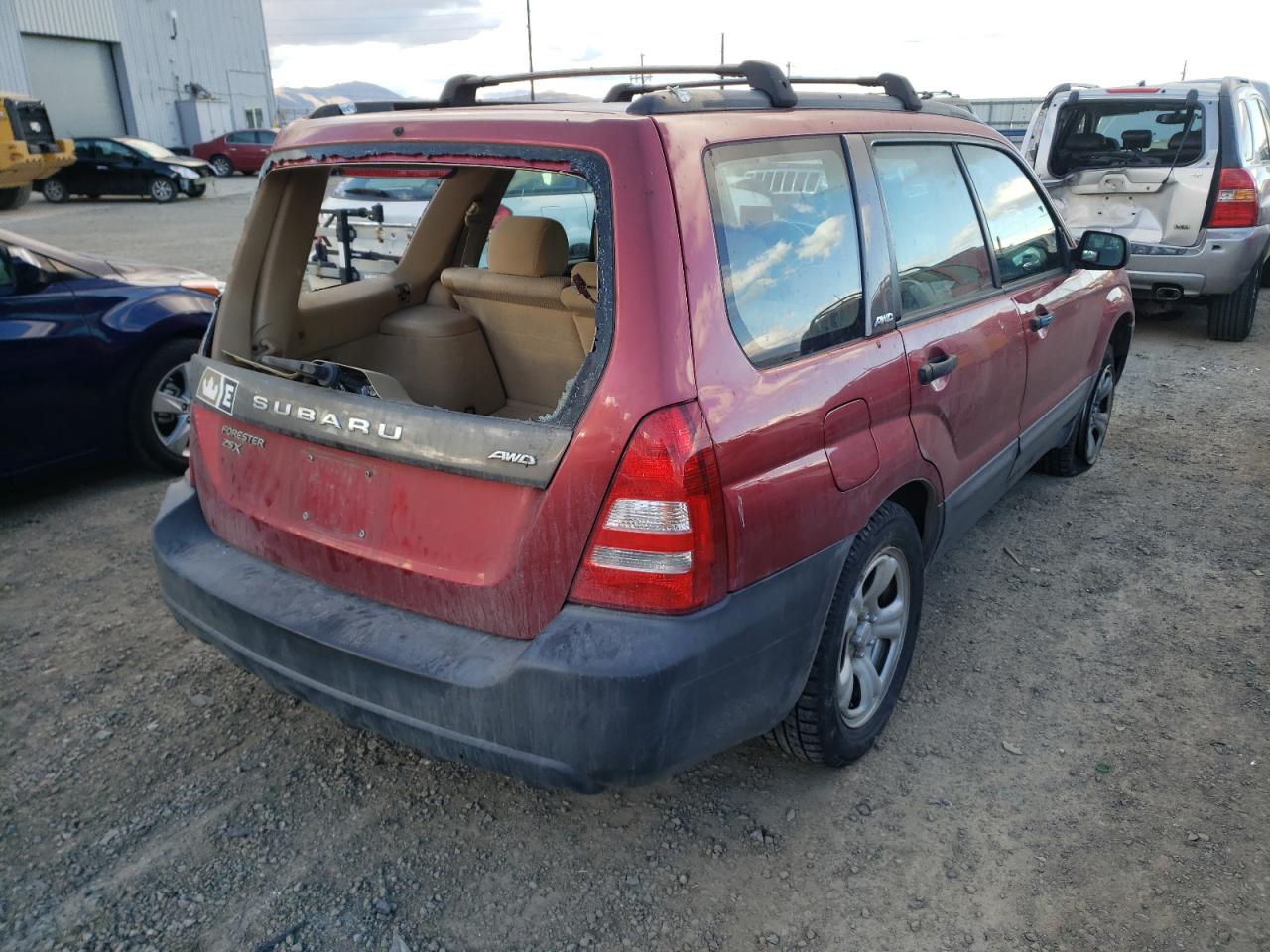 Photo 4 from auction – 2004 SUBARU FORESTER 2 with VIN JF1SG63684G750742