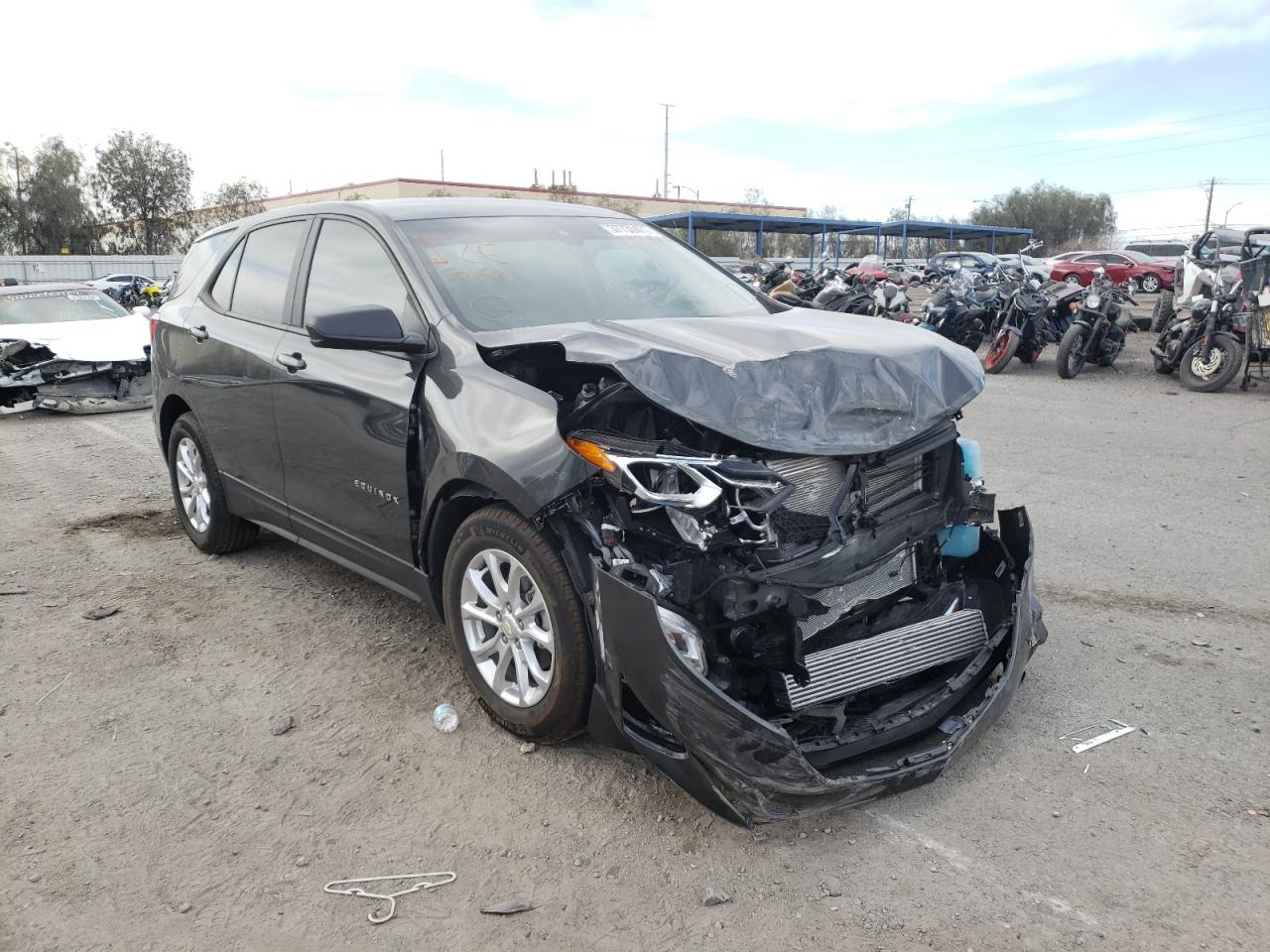 Photo 1 from auction – 2021 CHEVROLET EQUINOX LS with VIN 2GNAXHEV6M6126239