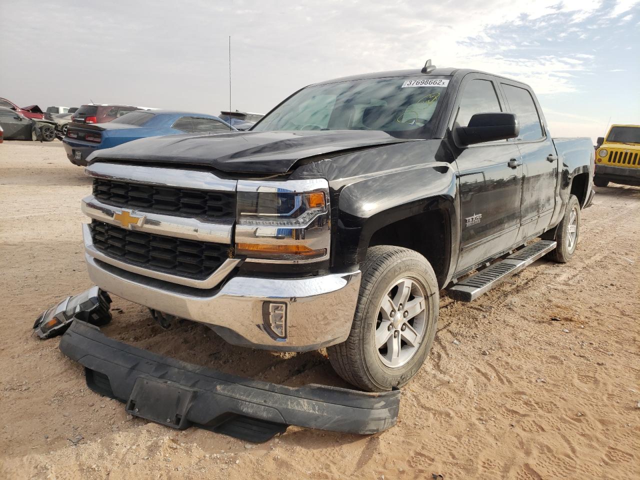 Photo 2 from auction – 2018 CHEVROLET SILVERADO with VIN 3GCPCREC8JG135060