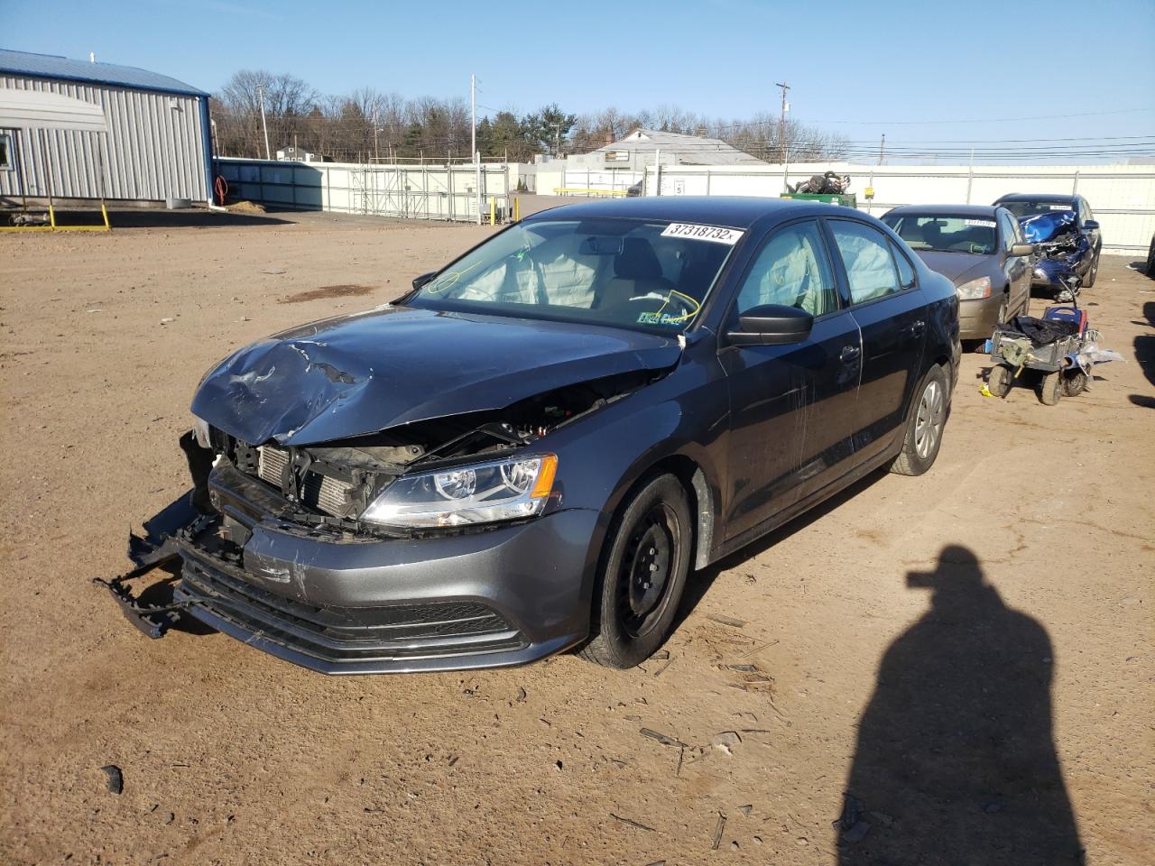 Photo 2 from auction – 2016 VOLKSWAGEN JETTA S with VIN 3VW267AJ8GM313356
