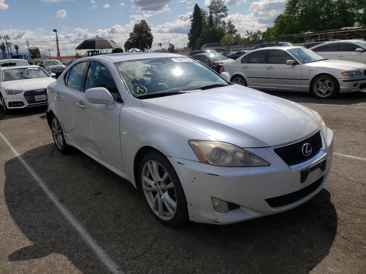 LEXUS IS 250 2007 with VIN JTHBK262572046623 - Photo from auction
