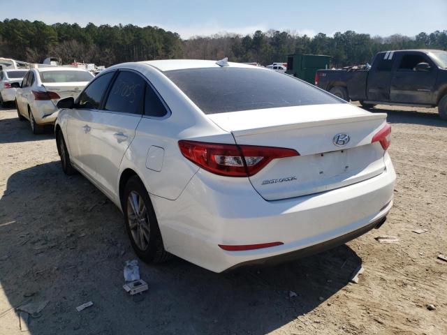 Photo 3 from auction – 2016 HYUNDAI SONATA SE with VIN 5NPE24AF0GH384482