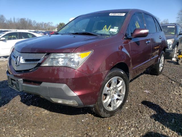 Photo 2 from auction – 2007 ACURA MDX with VIN 2HNYD28247H511638