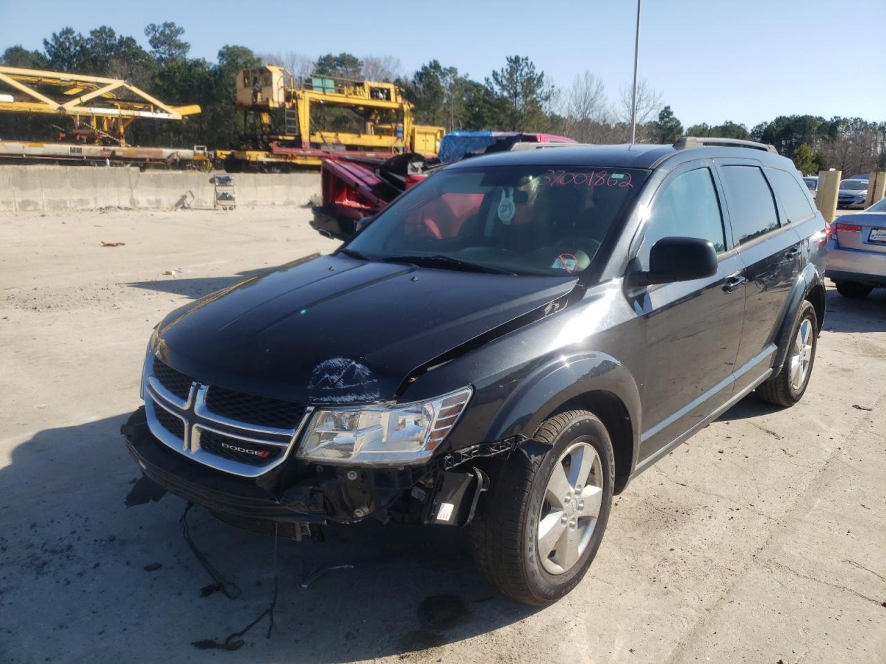 Photo 2 from auction – 2013 DODGE JOURNEY SE with VIN 3C4PDCAB8DT655911