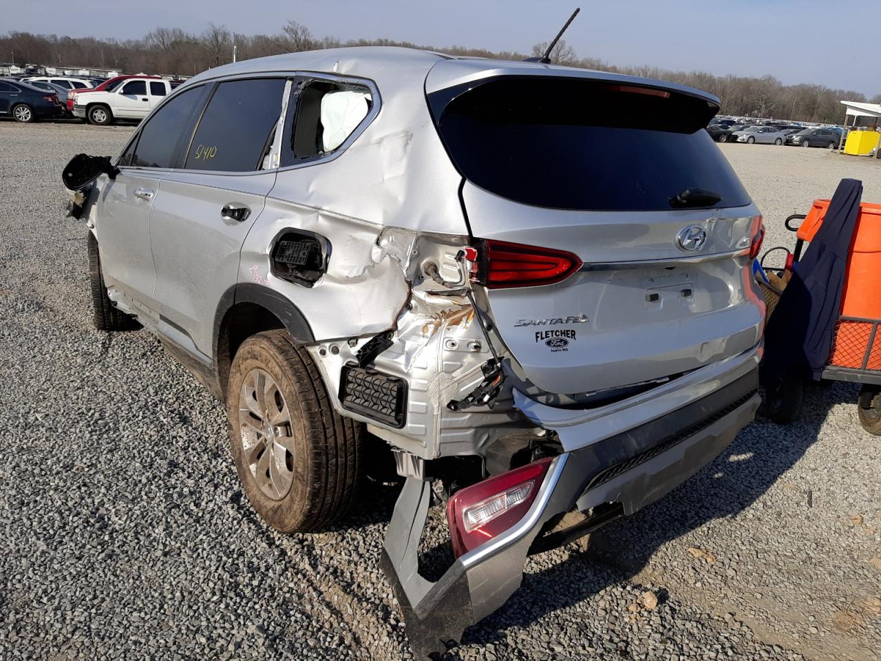 Photo 3 from auction – 2019 HYUNDAI SANTA FE S with VIN 5NMS23AD0KH060482