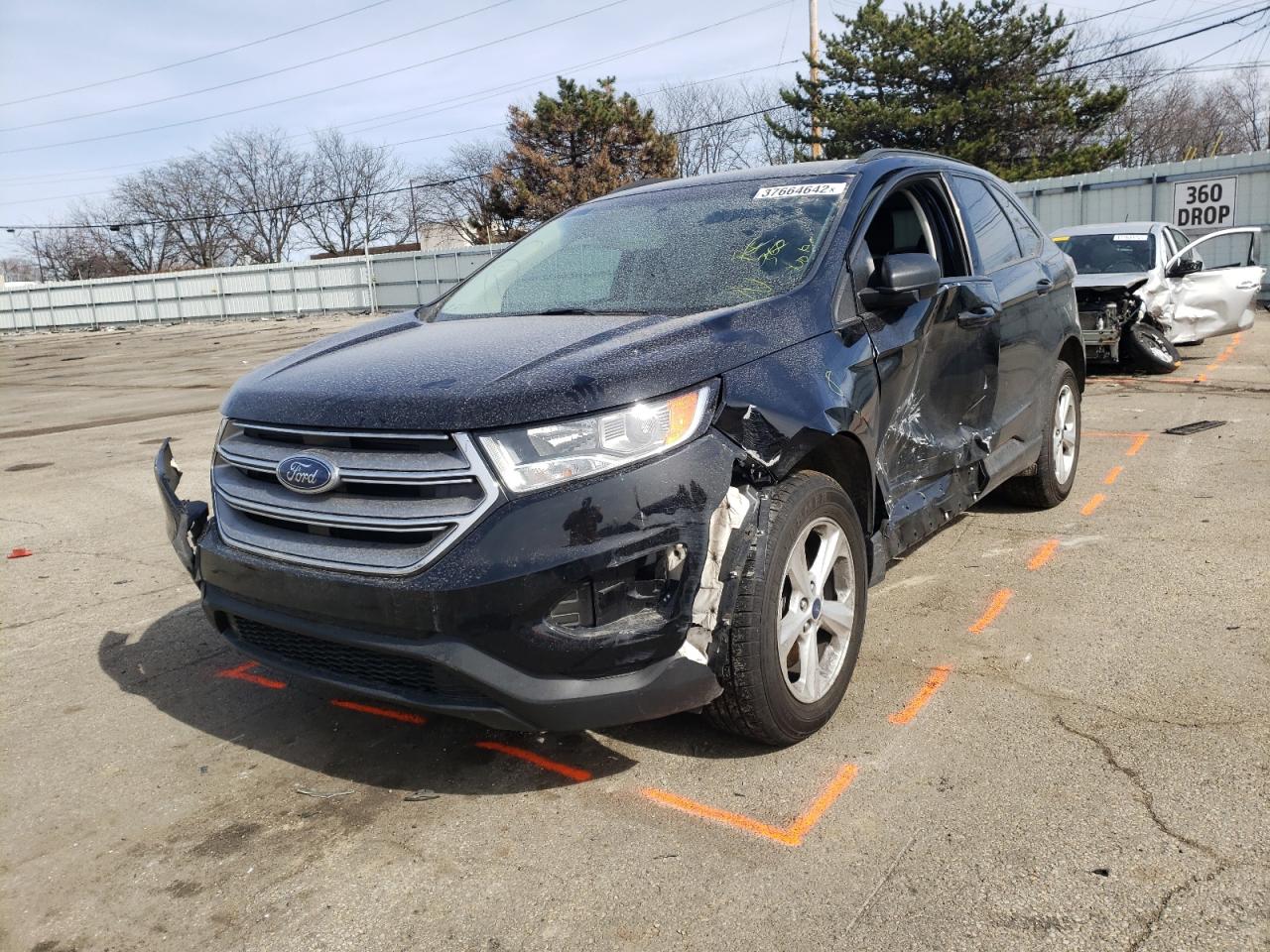 Photo 2 from auction – 2016 FORD EDGE SE with VIN 2FMPK4G94GBB88157