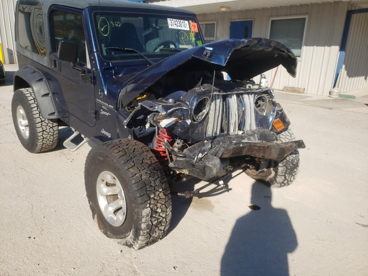 Photo 9 from auction – 2001 JEEP WRANGLER / with VIN 1J4FA49S91P374144