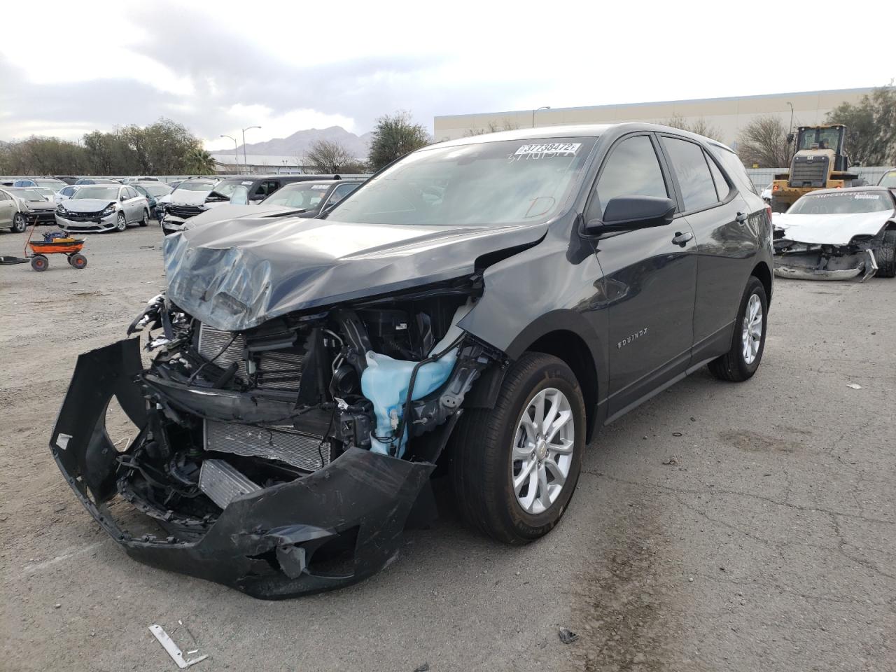 Photo 2 from auction – 2021 CHEVROLET EQUINOX LS with VIN 2GNAXHEV6M6126239