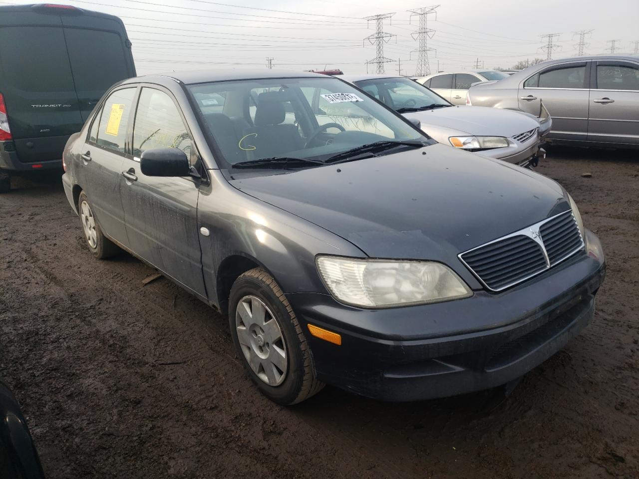 MITSUBISHI LANCER ES 2002 with VIN JA3AJ26E92U014697 - Photo from auction